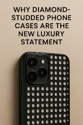 diamond studded luxury phone case craftsmanship