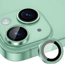 Picture of Apple iPhone 15 Camera Rings (Green)- Enhance and Protect Your Camera Lenses