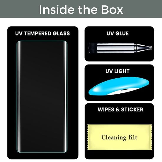 Picture of OnePlus 12R 5G UV Curve Glass Screen Protector - Ultimate Edge-to-Edge Protection